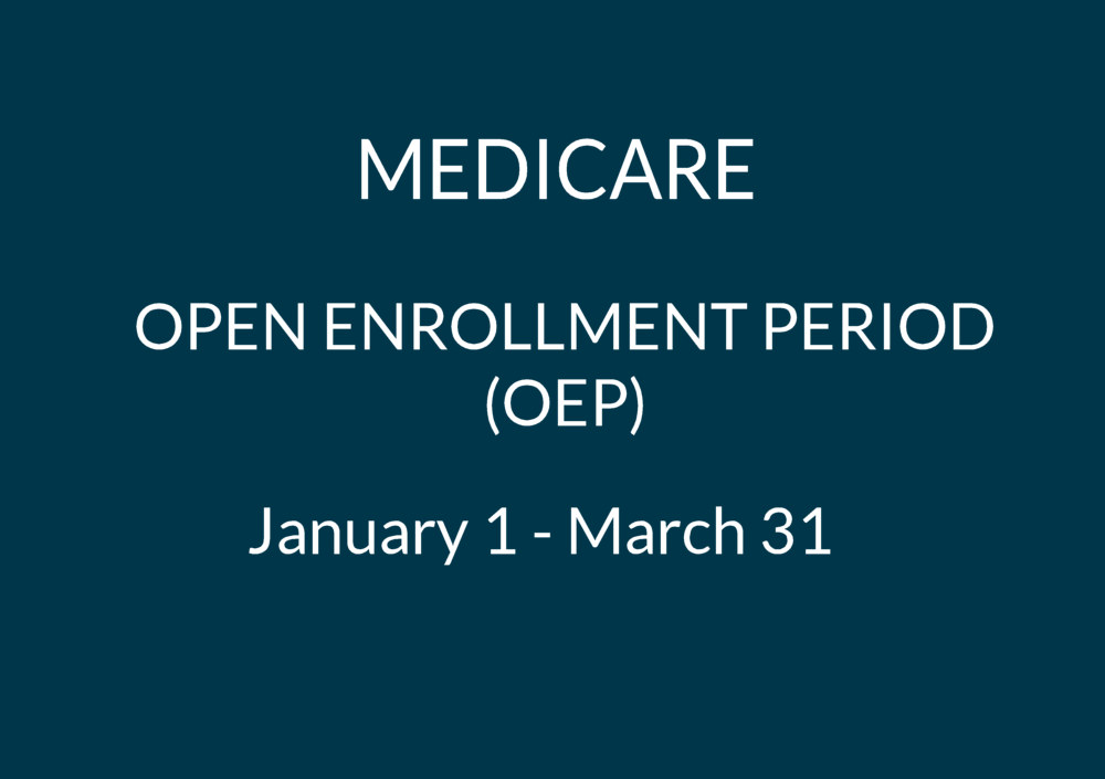 OEP - Medicare Open Enrollment